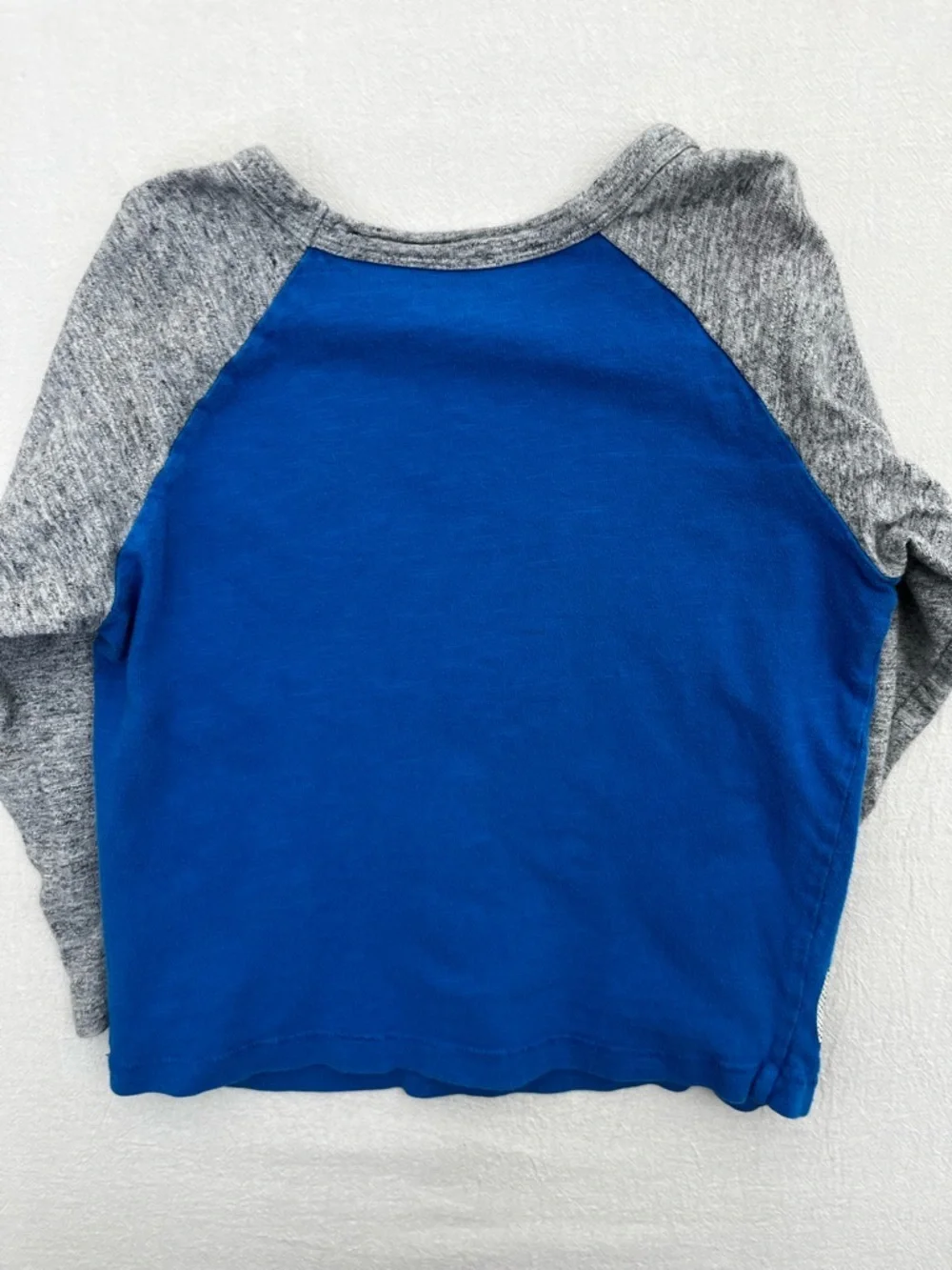 Baby Gap Space Astronaut Shirt Toddler 5T Raglan Graphic Long Sleeve Tee Blue